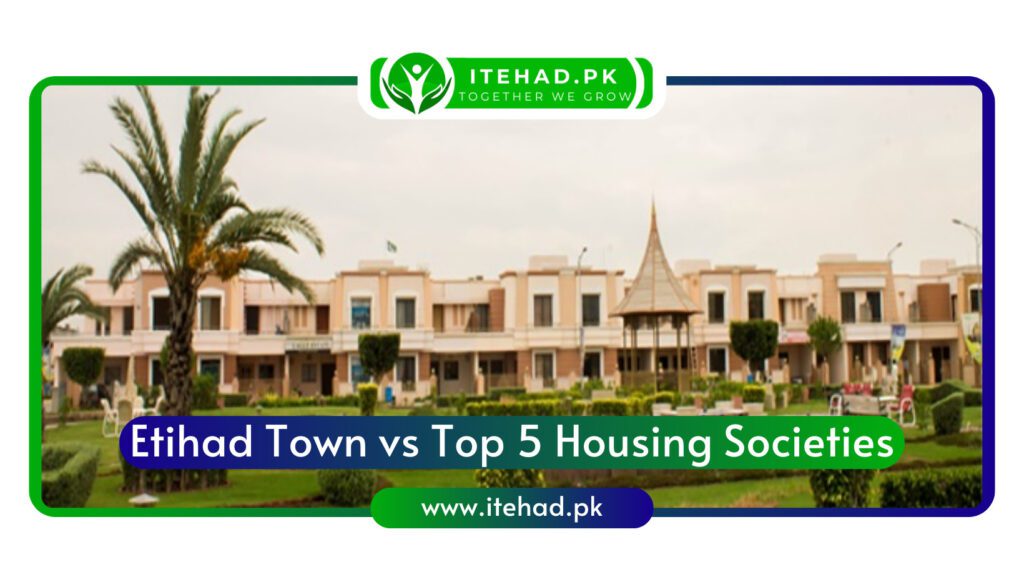 etihad town vs top 5 societies in lahore