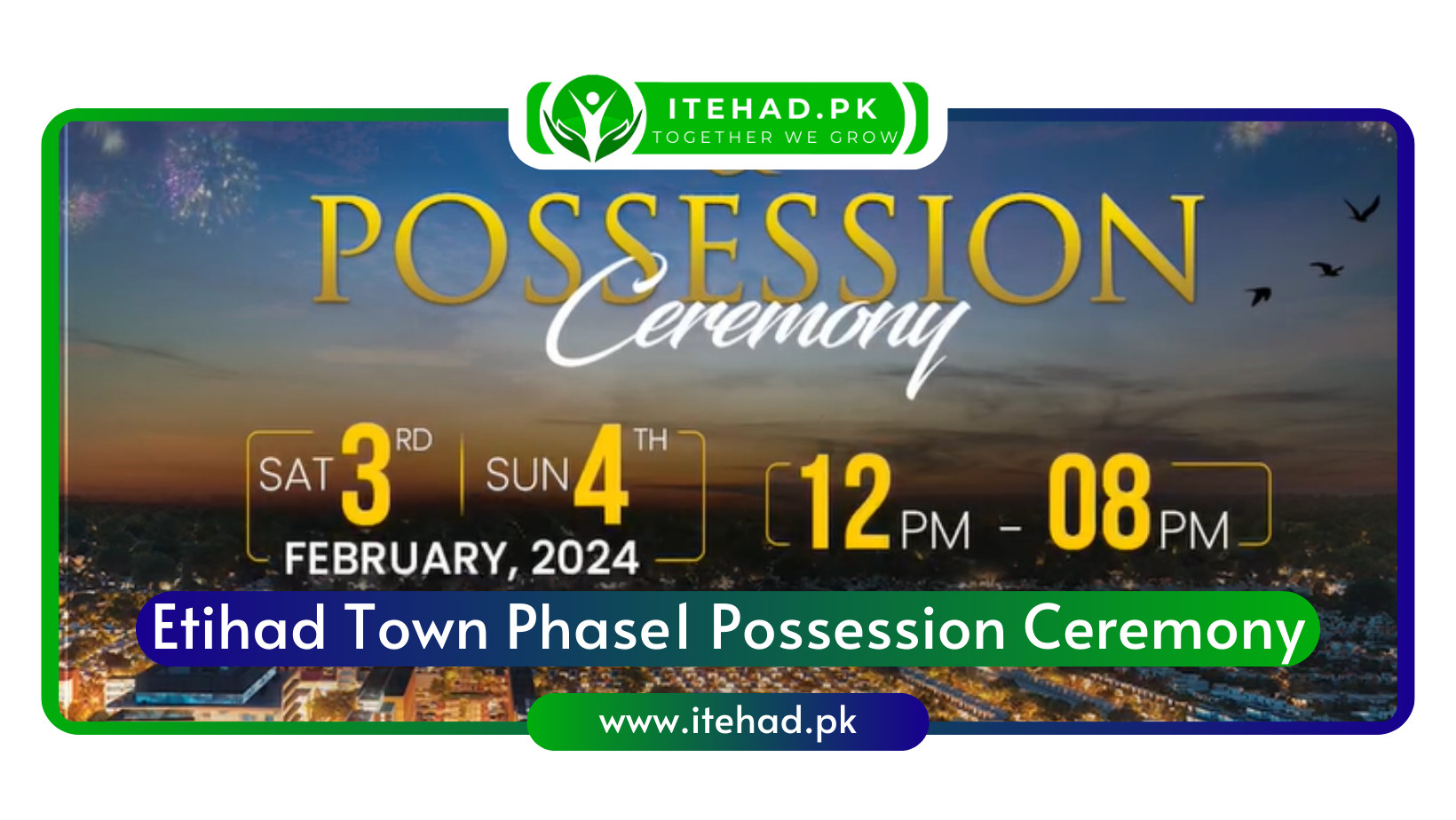 etihad town phase 1 possession date