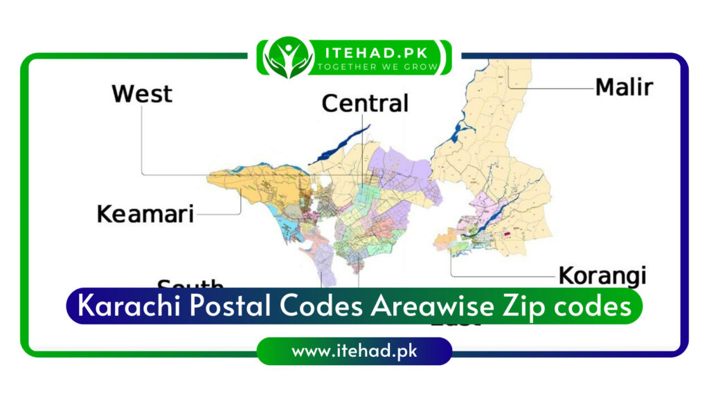 Updated Karachi Zip Codes September 2024 Area wise list of Postal