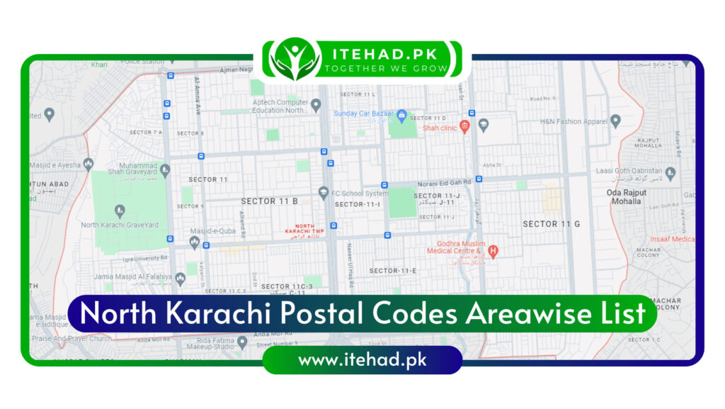 north karachi postal codes