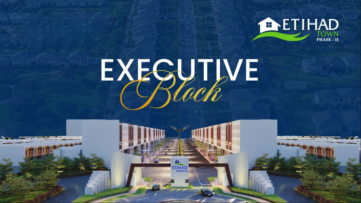 Etihad town executive Block payment plan location map plot prices booking